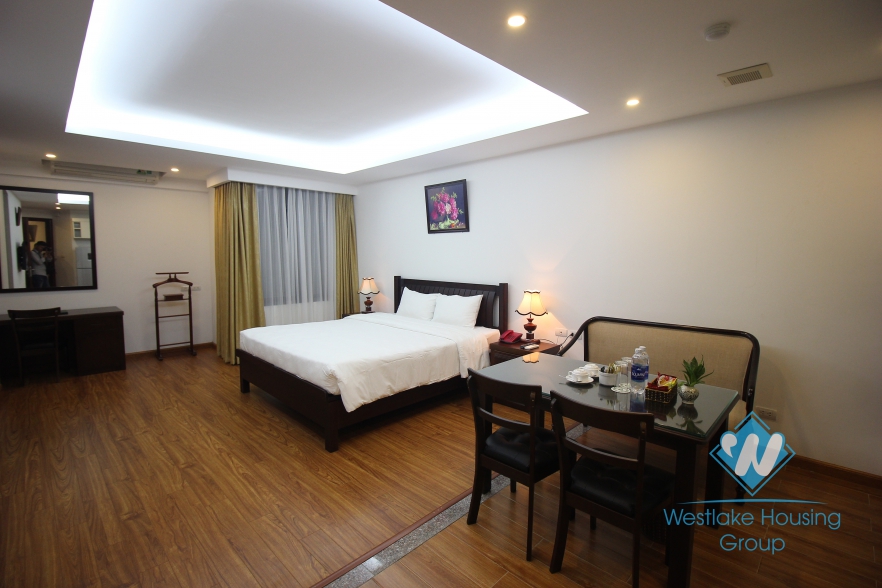 One bedroom apartment with natural light for rent in Hai Ba Trung, Hanoi